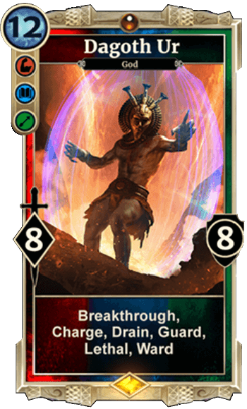 Three Attribute Cards Avaliable In Our Deckbuilder Tes Legends Pro